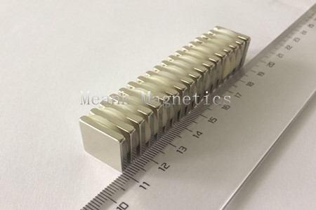17x17x3mm neodymium rektangle magneter
