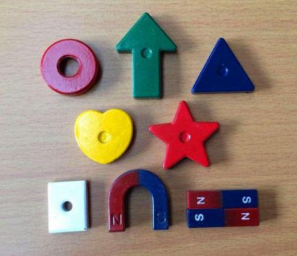 Anvendelse af AlNiCo-Magneter til undervisning af Magneter/Educationale Magneter