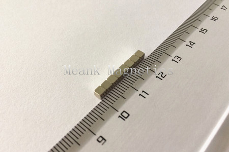 3x3x3mm små neodymium terningmagneter