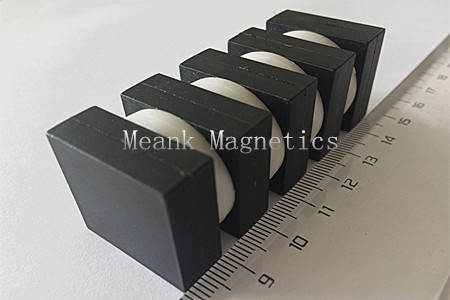 25.4x25.4x9.53mm vandtæt Magnet