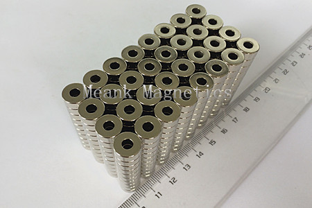 D10x4x5 mm NdFeB ringsmagneter
