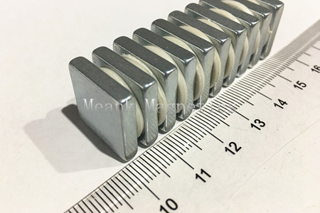 magneter af firkantet neodymi
