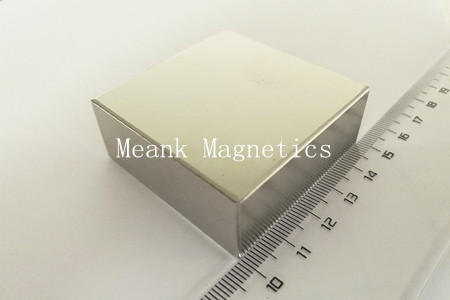 50x50x20 mm sjældne jordarters neodyum firkantede magneter