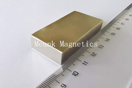 Store rektangel sjældne jordarters neodymium magneter